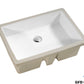 SF1202 Rectangular Ceramic Undermount Bathroom Sink