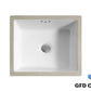 SF-1614 Rectangular Ceramic Undermount Bathroom Sink with Overflow