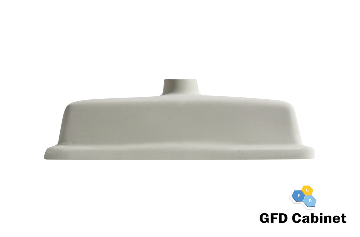 SF2014 Rectangular Ceramic Undermount Bathroom Sink with Overflow