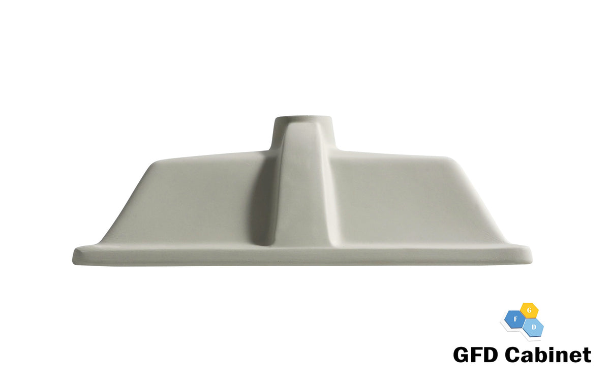 SK2113 Rectangular Ceramic Undermount Bathroom Sink with Overflow