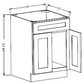 V2421 Shaker Style Cabinet Vanity Base 24"Wx34-1/2"Hx21"D