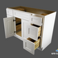 VDB4821 Shaker Style Cabinet Vanity Sink Base 48"Wx34-1/2"Hx21"D