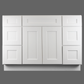 VDB6021-1S Shaker Style Vanity Single Sink Cabinet 60"Wx34-1/2"Hx21"D