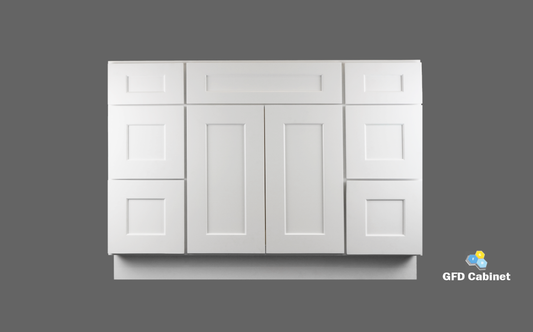 VDB6021-1S Shaker Style Vanity Single Sink Cabinet 60"Wx34-1/2"Hx21"D