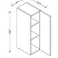W0930 Wall Cabinet 9"Wx30"Hx12"D