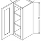 W0936 Shaker Style Wall Cabinet 9"Wx36"Hx12"D