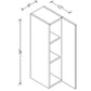 W0936 Wall Cabinet 9"Wx36"Hx12"D