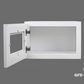 W1512GD Shaker Style Wall Cabinet With Glass Door 15"Wx12"Hx12"D