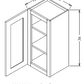 W1536 Shaker Style Wall Cabinet 15"Wx36"Hx12"D