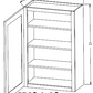 W2142 Shaker Style Wall Cabinet 21"Wx42"Hx12"D