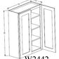 W2442 Shaker Style Wall Cabinet 24"Wx42"Hx12"D