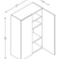 W2742 Wall Cabinet 27"Wx42"Hx12"D