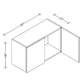 W3018 Wall Cabinet 30"Wx18"Hx12"D