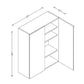 W3342 Wall Cabinet 33"Wx42"Hx12"D