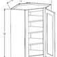 WDC2442 Shaker Style Wall Diagonal Corner Cabinet 24"Wx42"Hx12"D