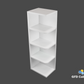 WES0930 Shaker Style Wall Cabinet Wall End Shelf 9"Wx30"Hx12"D