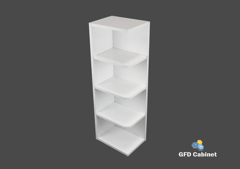 WES0936 Shaker Style Wall Cabinet Wall End Shelf 9"Wx36"Hx12"D