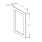 WFD1242 Shaker Style Cabinet Wall Fake Door 12"Wx42"H