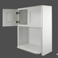 WMC2730 Shaker Style Wall Microwave Cabinet 27"Wx30"Hx12"D
