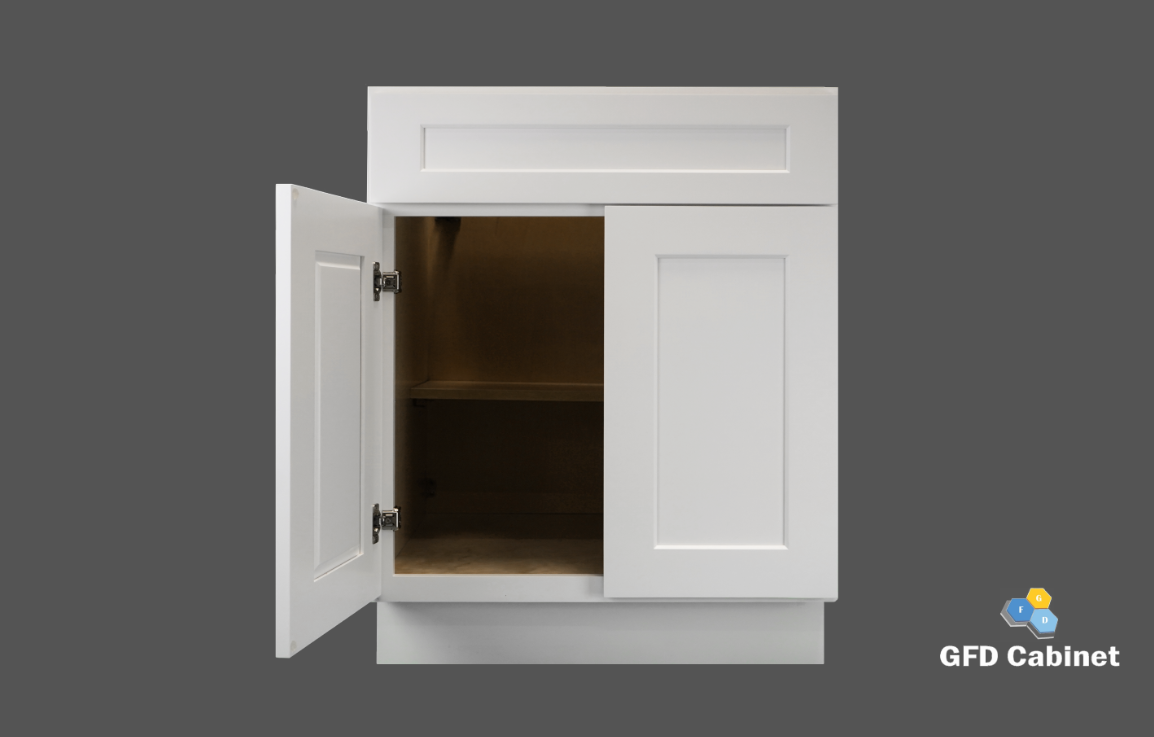 B24 Shaker Base Cabinet 24"Wx34-1/2"Hx24"D