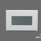 W1212GD Shaker Style Wall Cabinet With Glass Door 12"Wx12"Hx12"D