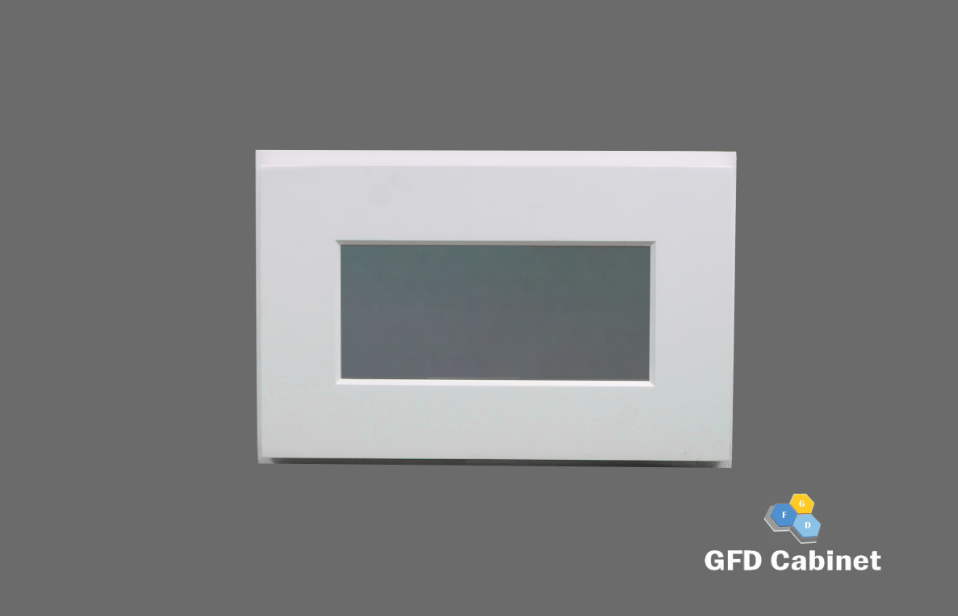 W1212GD Shaker Style Wall Cabinet With Glass Door 12"Wx12"Hx12"D