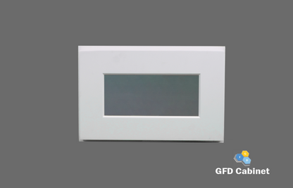 W1512GD Shaker Style Wall Cabinet With Glass Door 15"Wx12"Hx12"D