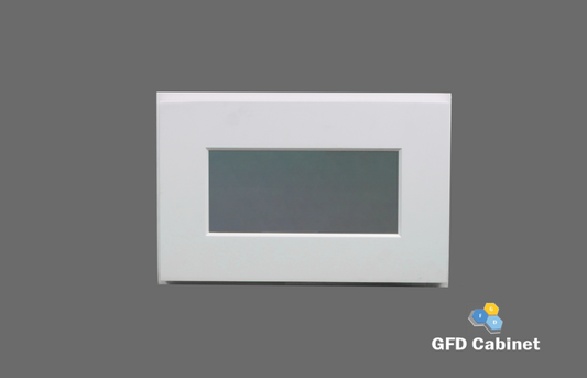 W2112GD Shaker Style Wall Cabinet With Glass Door 21"Wx12"Hx12"D
