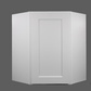 WDC2442 Shaker Style Wall Diagonal Corner Cabinet 24"Wx42"Hx12"D
