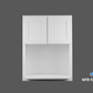 WMC2730 Shaker Style Wall Microwave Cabinet 27"Wx30"Hx12"D