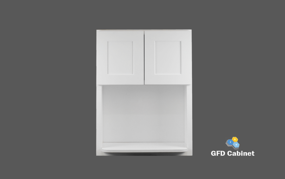 WMC2742 Shaker Style Wall Microwave Cabinet 27"Wx42"Hx12"D