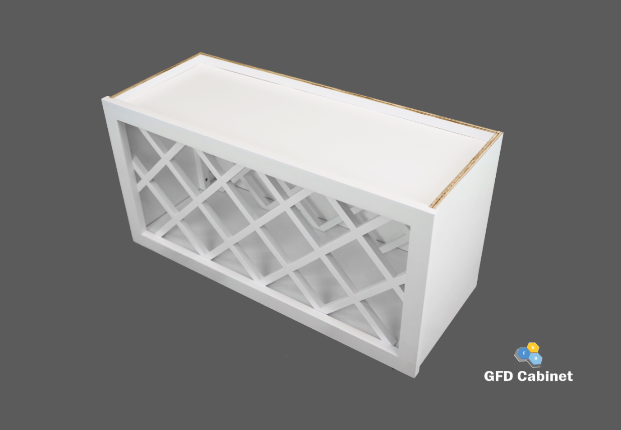 WWR3015 Wall Wine Rack 30"Wx15"Hx12"D