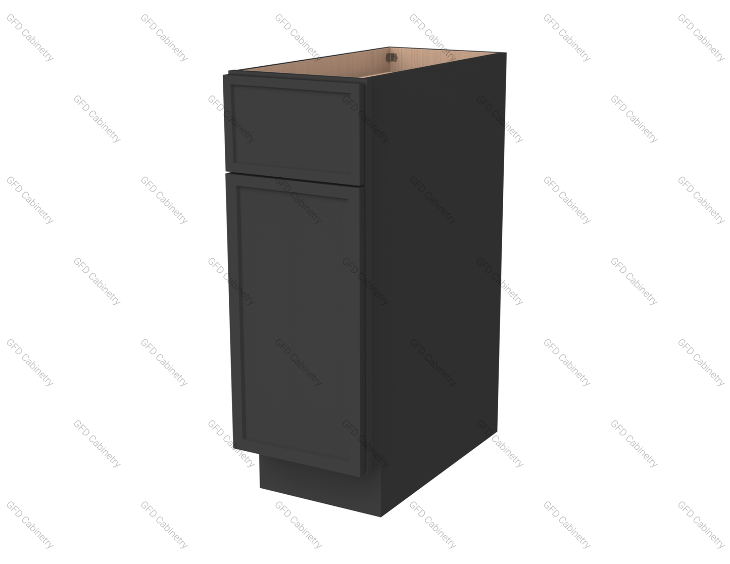 B12 Slim Shaker Base Cabinet 12"Wx34-1/2"Hx24"D