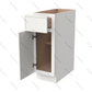 B12 Slim Shaker Base Cabinet 12"Wx34-1/2"Hx24"D