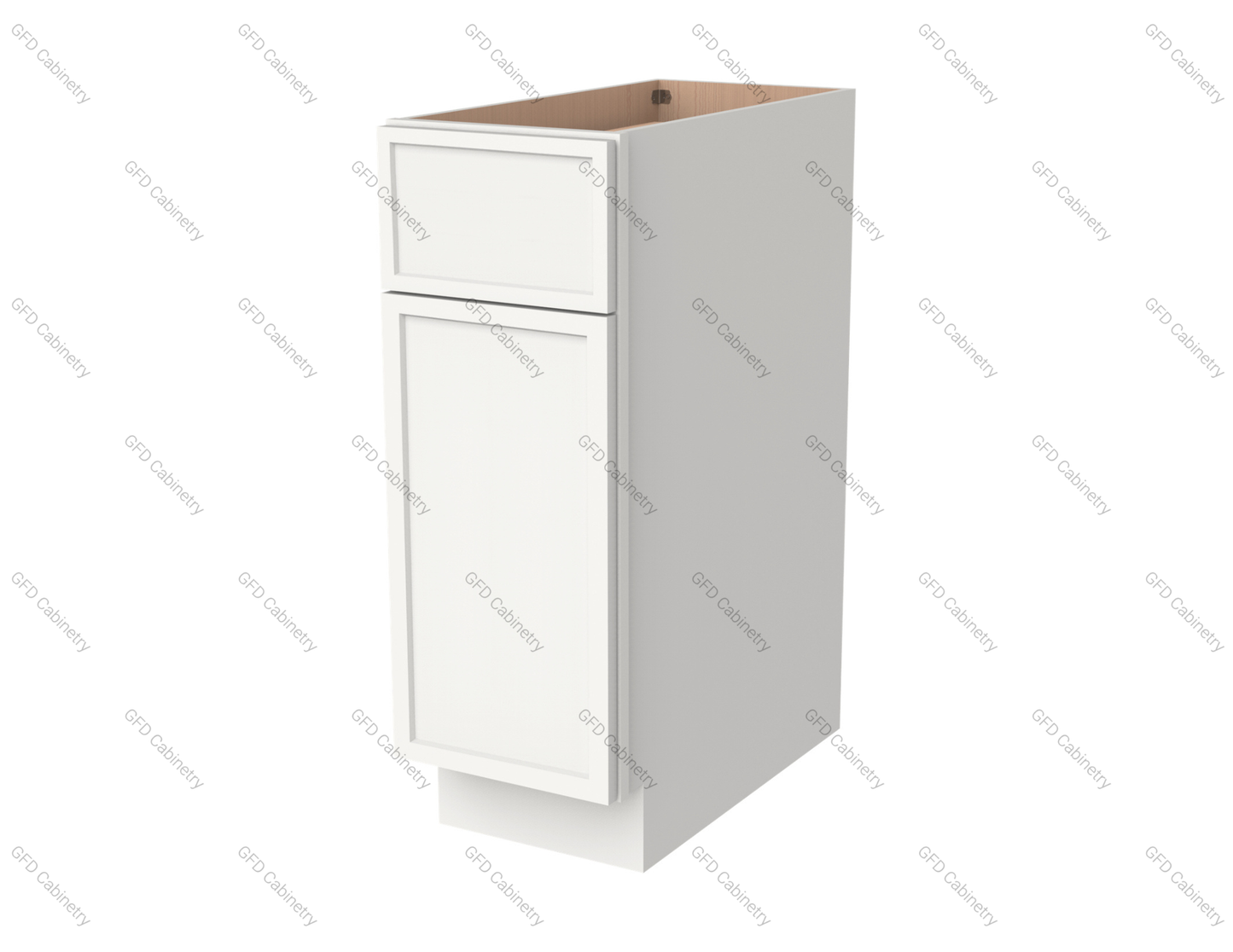 B12 Slim Shaker Base Cabinet 12"Wx34-1/2"Hx24"D