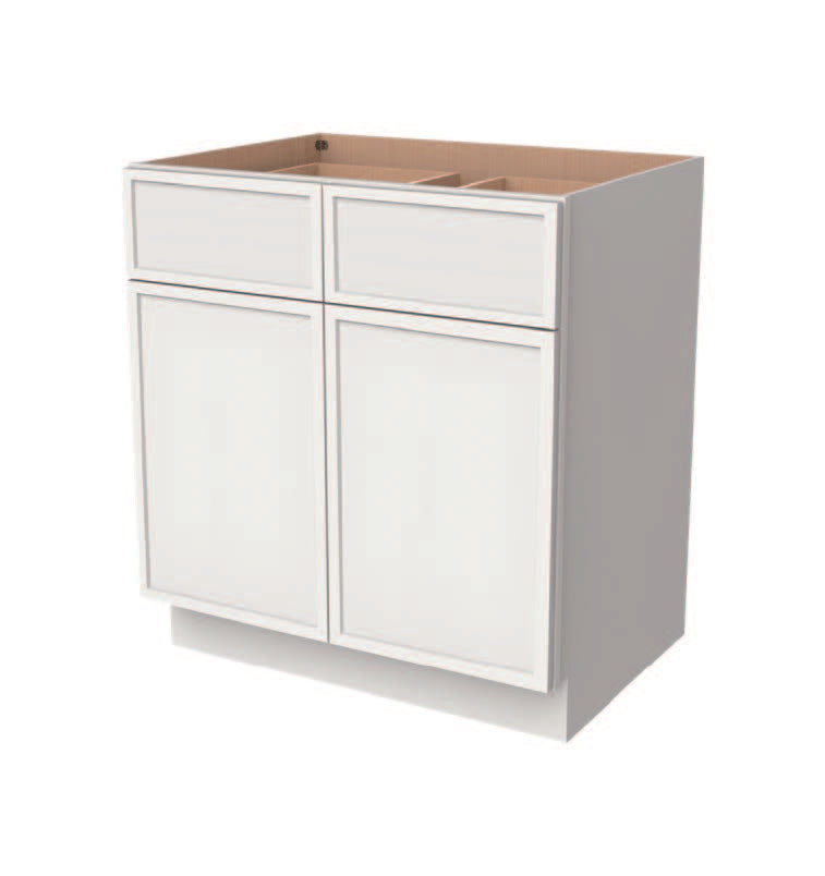 GFD Cabinetry Dove White Slim Shaker Color