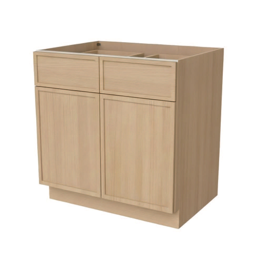 GFD Cabinetry Oak Slim Shaker Color