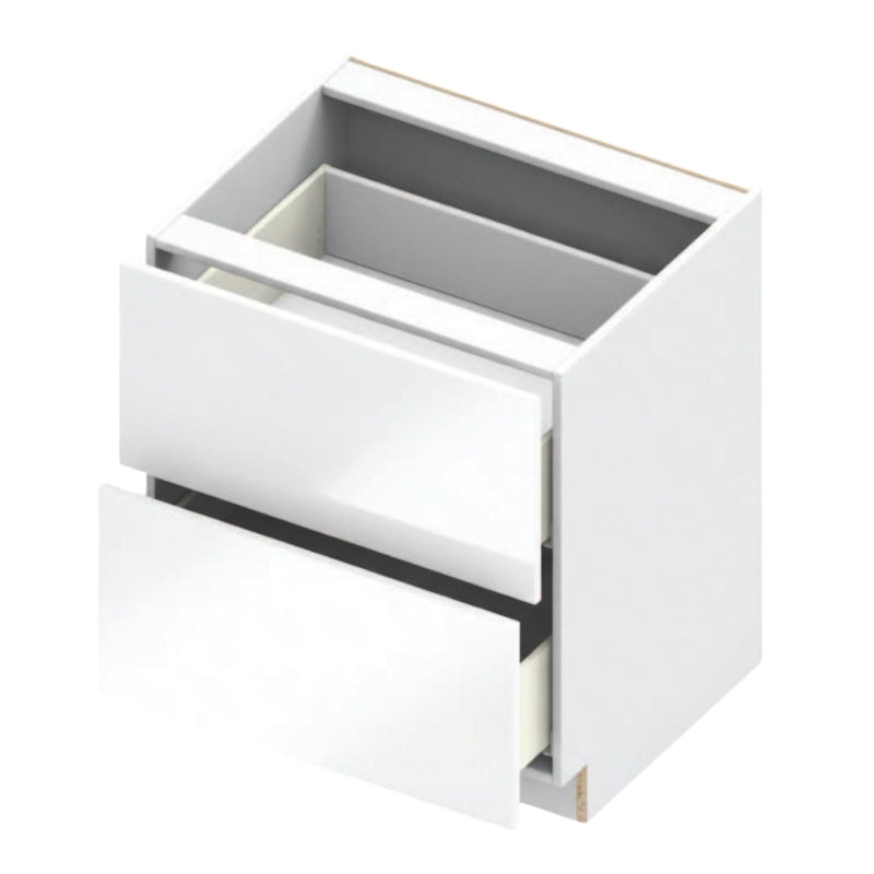 GFD Cabinetry Glossy White Frameless Color