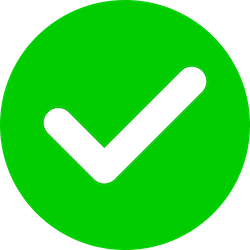 Green check icon for in-stock items