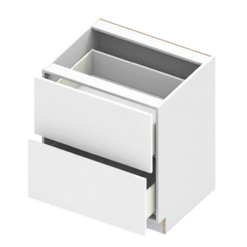 GFD Cabinetry Matt White Frameless Color