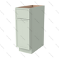 B12 Slim Shaker Base Cabinet 12"Wx34-1/2"Hx24"D