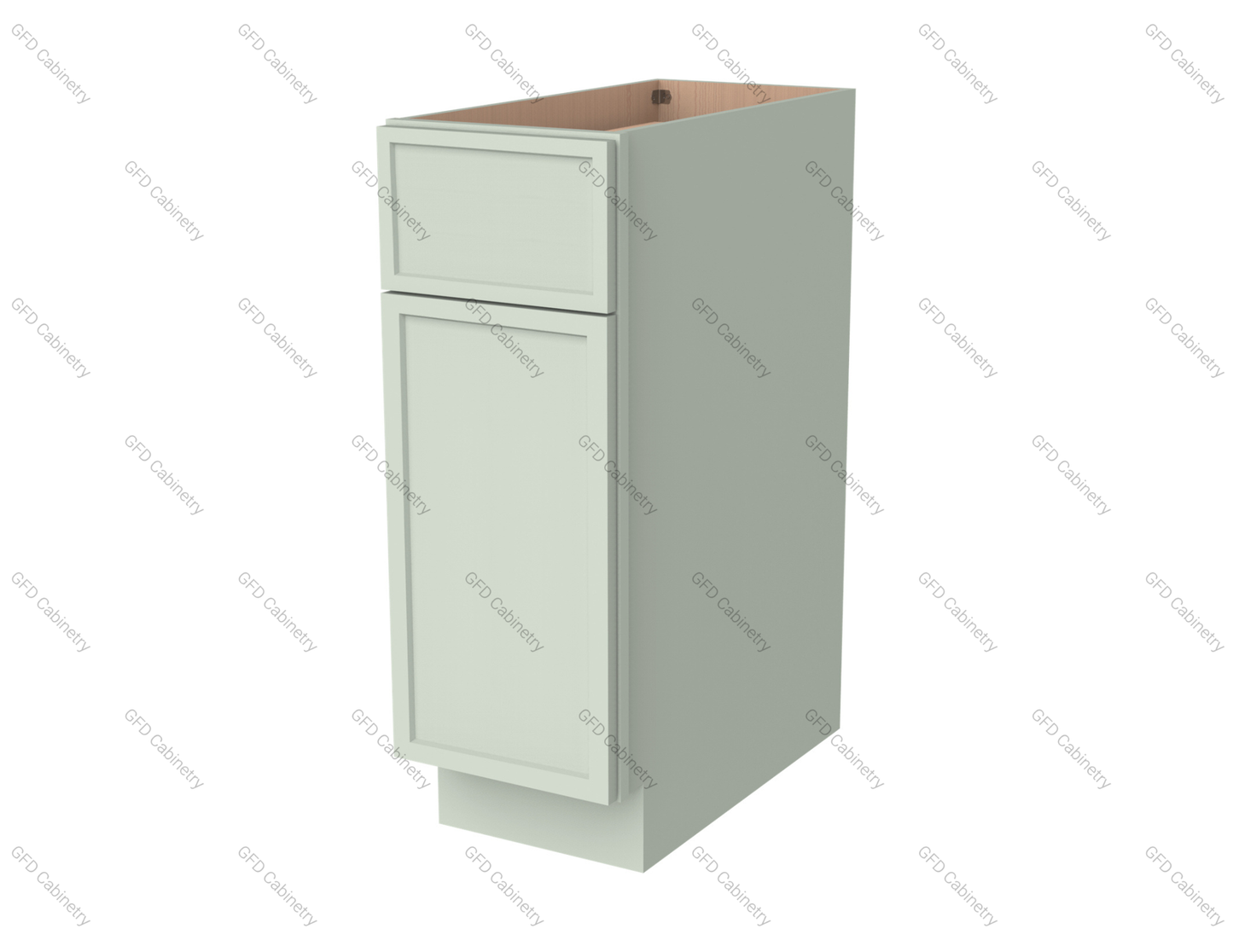 B12 Slim Shaker Base Cabinet 12"Wx34-1/2"Hx24"D