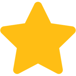 Star icon for brand new closet collection